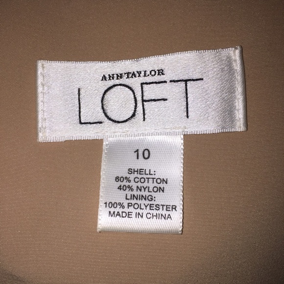 Ann Taylor Loft, Strapless optional, fit + flare lace dress, size 10 - Picture 4 of 4